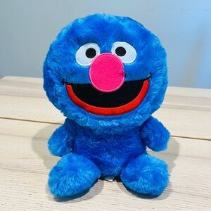 Sesame Street big head cute Grover Blue Plush 2022 Toy Factory 10 Inches